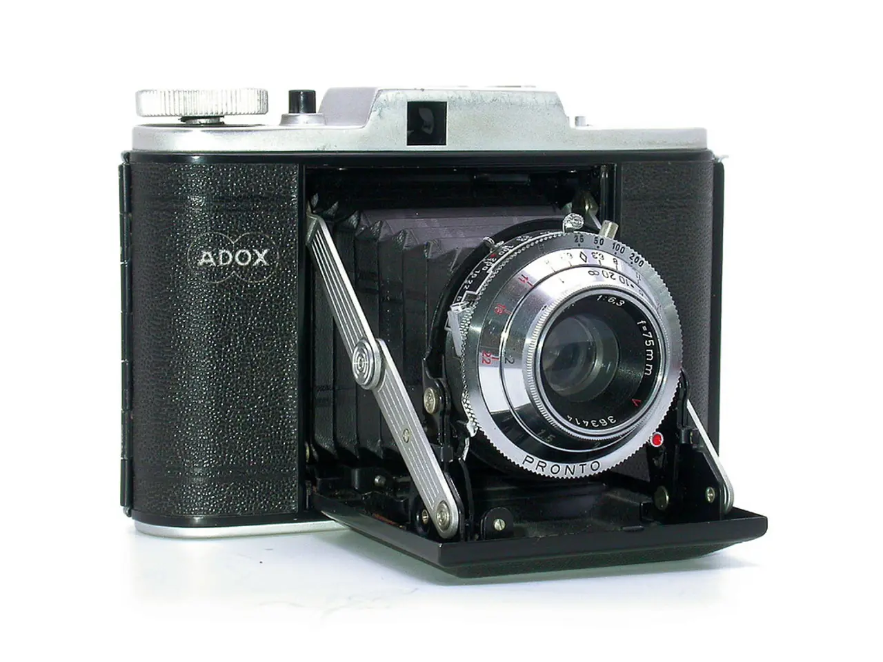 In this image there is a camera.