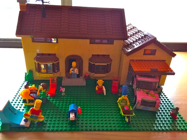 LEGO's interpretation of 'It's a Wonderful Life' by a New York family reaches its target, making it...