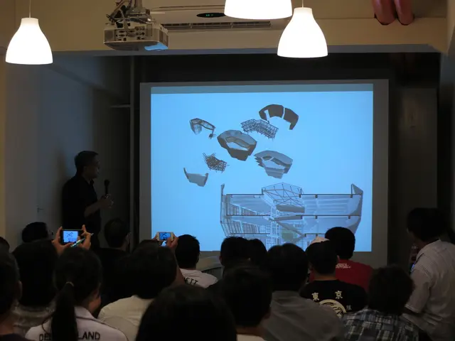 Large-scale laser projector broadcasts an impressive 200-inch image, boasting remarkable luminosity