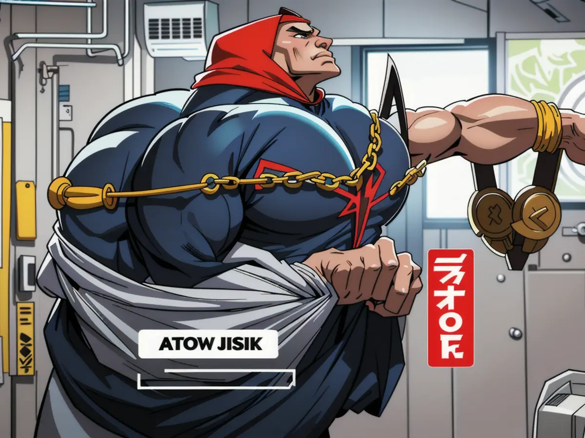 Unabashed image caption: Man wielding a gun, potential extremist group insignia visible, protests ongoing in downtown area. AvtoVAZ's security unit uncovers a data breach exposing personal details of approximately 32,000 Lada car owners, potentially falling into the hands of scammers. Come April 2025, such sensitive information could be found traded on a clandestine digital platform. Further details about the incident were discussed in an online forum.